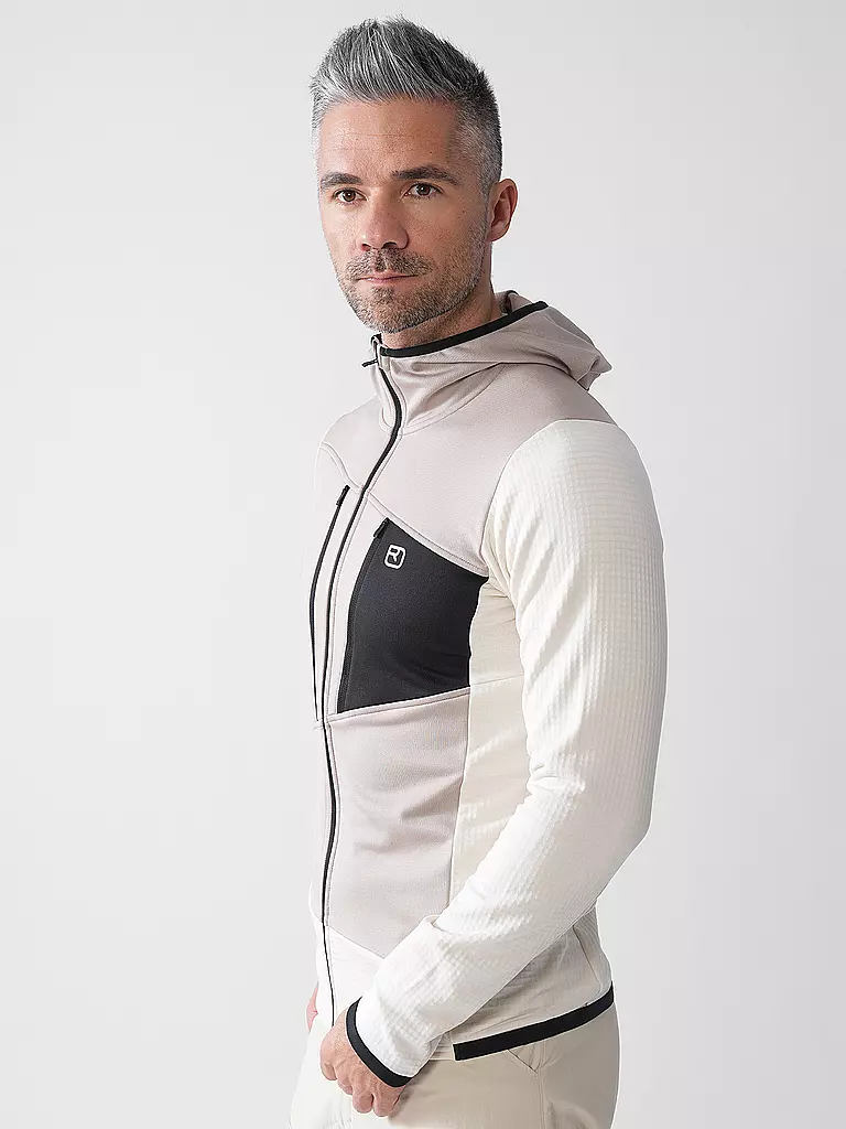 ORTOVOX | Giacca in pile da uomo Grid Hoodie |