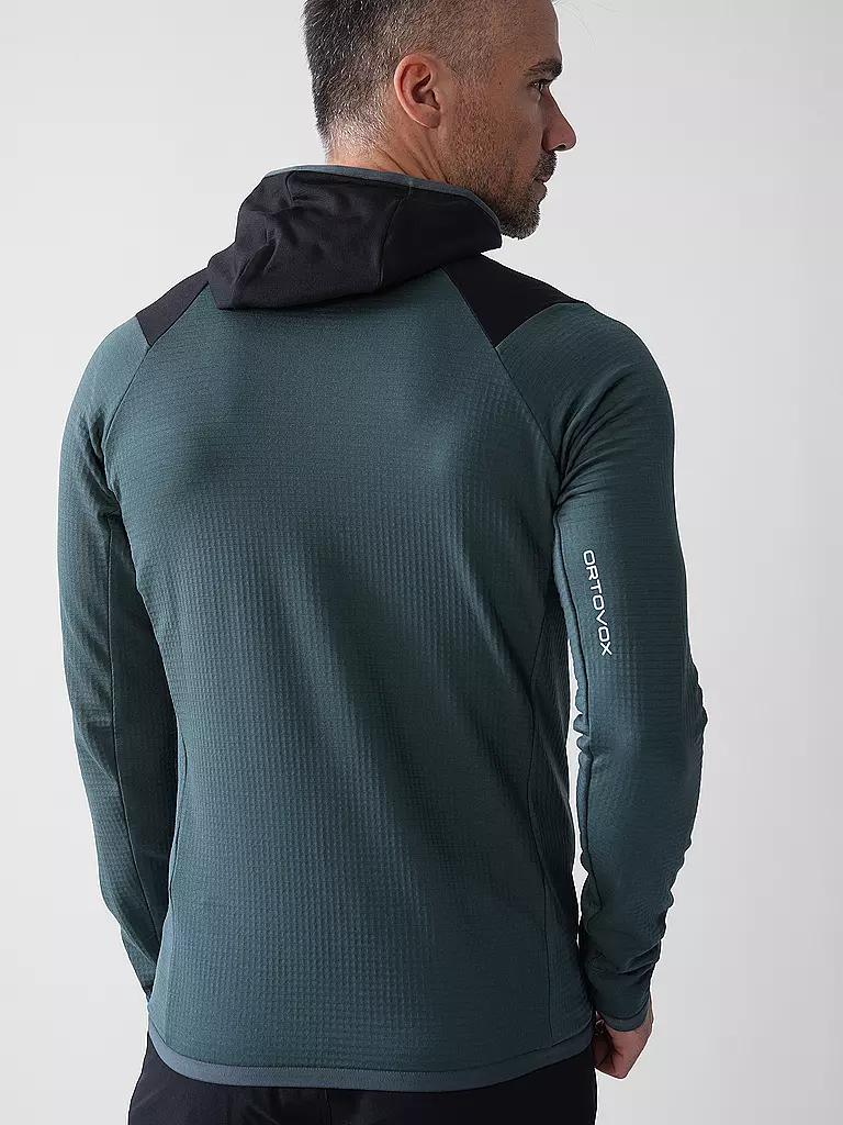 ORTOVOX | Giacca in pile da uomo Grid Hoodie |