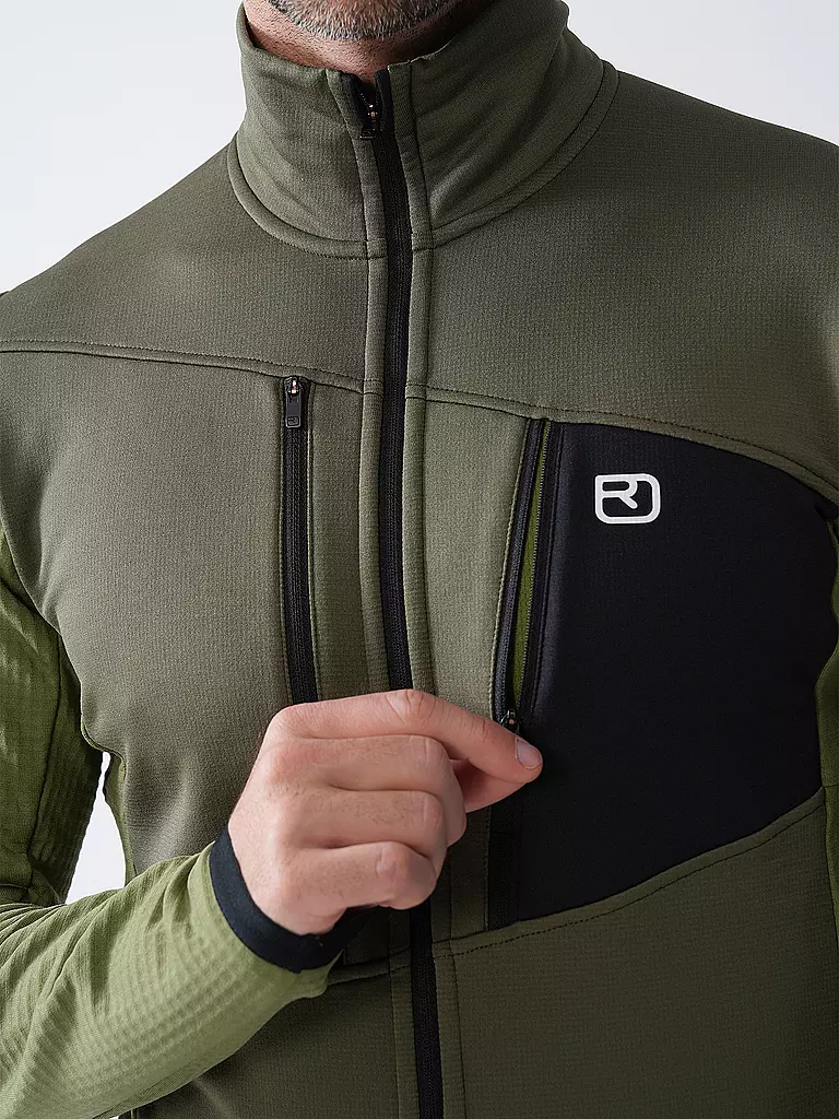 ORTOVOX | Giacca in pile da uomo Grid |