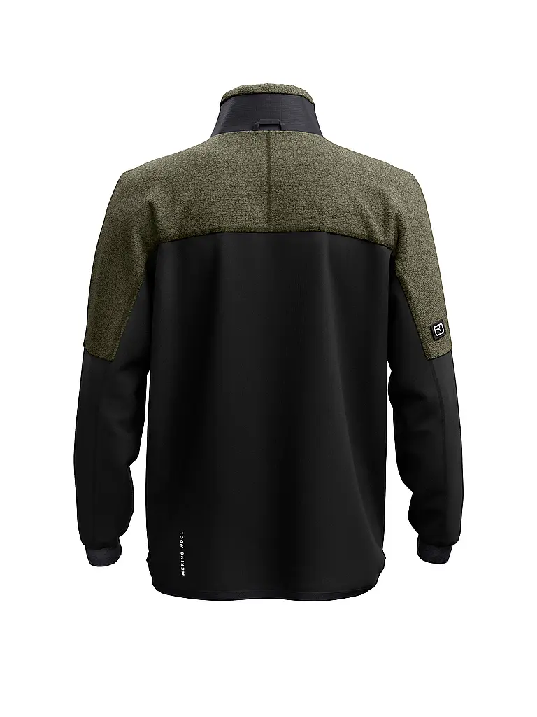 ORTOVOX | Giacca in pile da uomo Teddy | Oliva