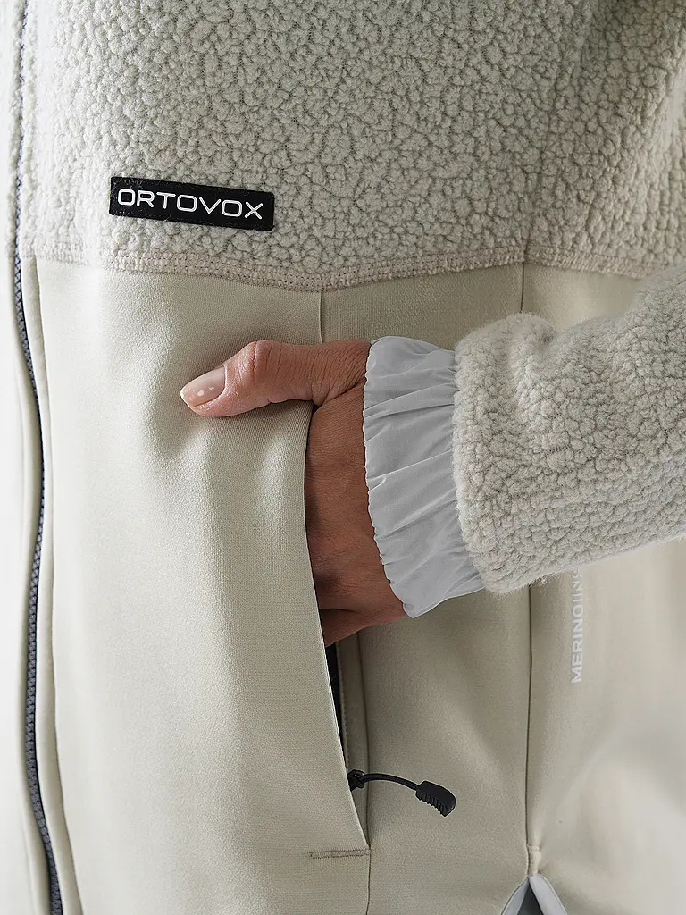 ORTOVOX | Giacca in pile teddy da donna |