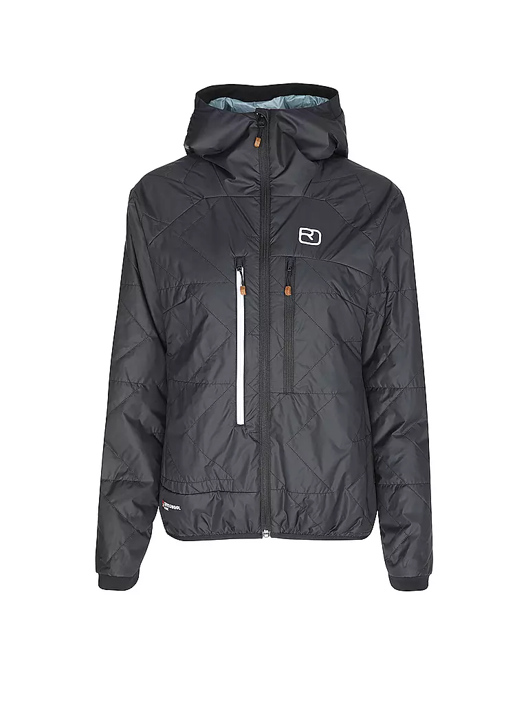 ORTOVOX | Giacca isolante da donna Piz Boé Swisswool con cappuccio | Nero