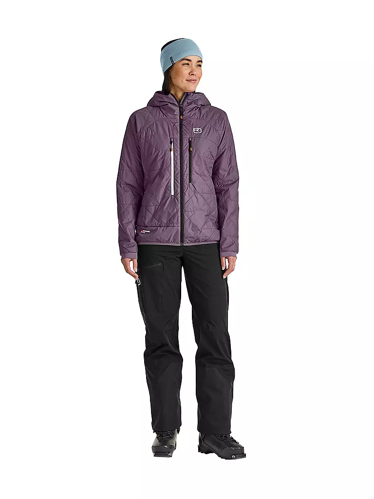 ORTOVOX | Giacca isolante da donna Piz Boé Swisswool con cappuccio | Bacca