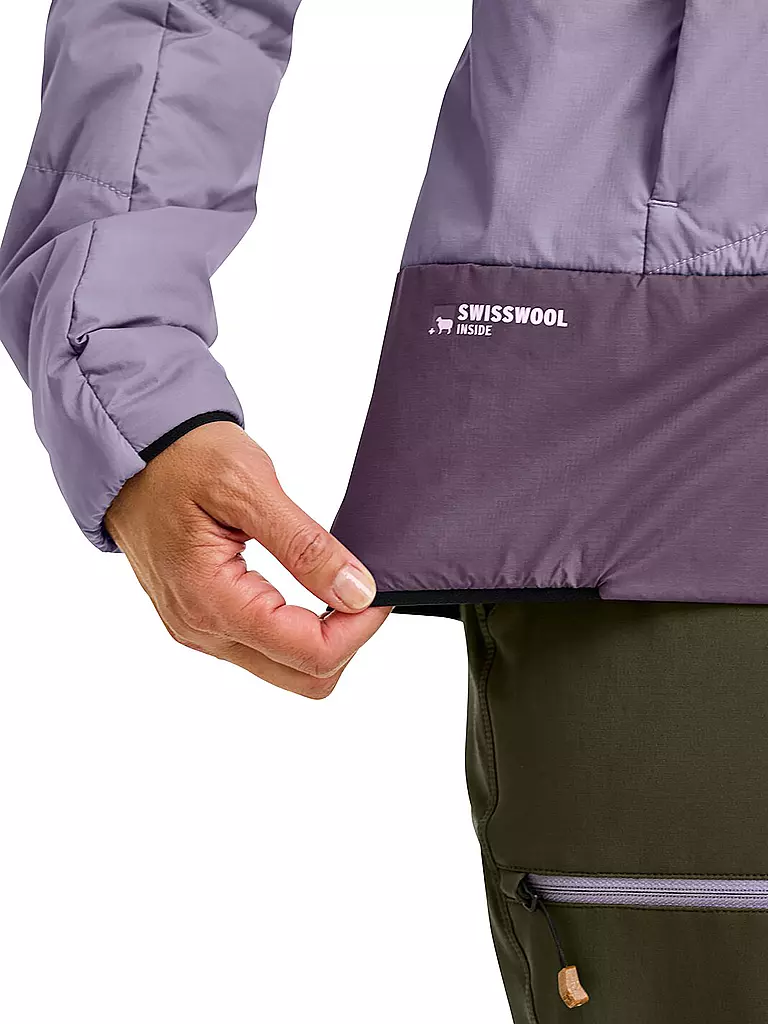 ORTOVOX | Giacca isolante da donna Piz Duan SW Hoodie | Lilla