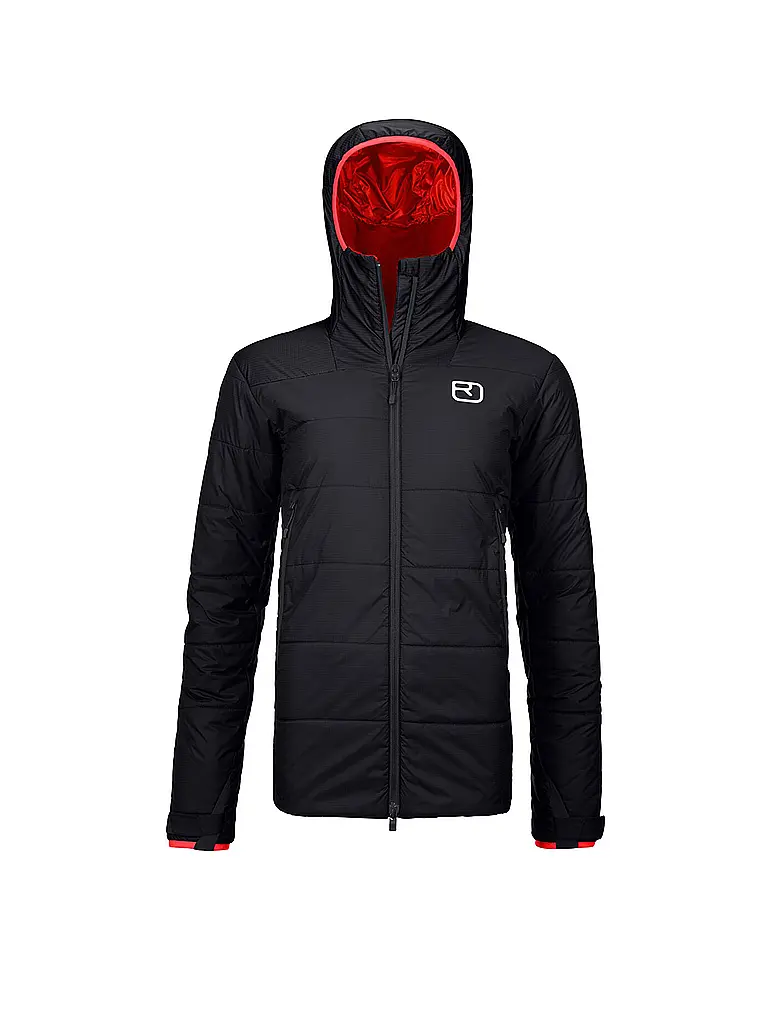 ORTOVOX | Giacca isolante da sci alpinismo da donna Zinal con cappuccio | Nero