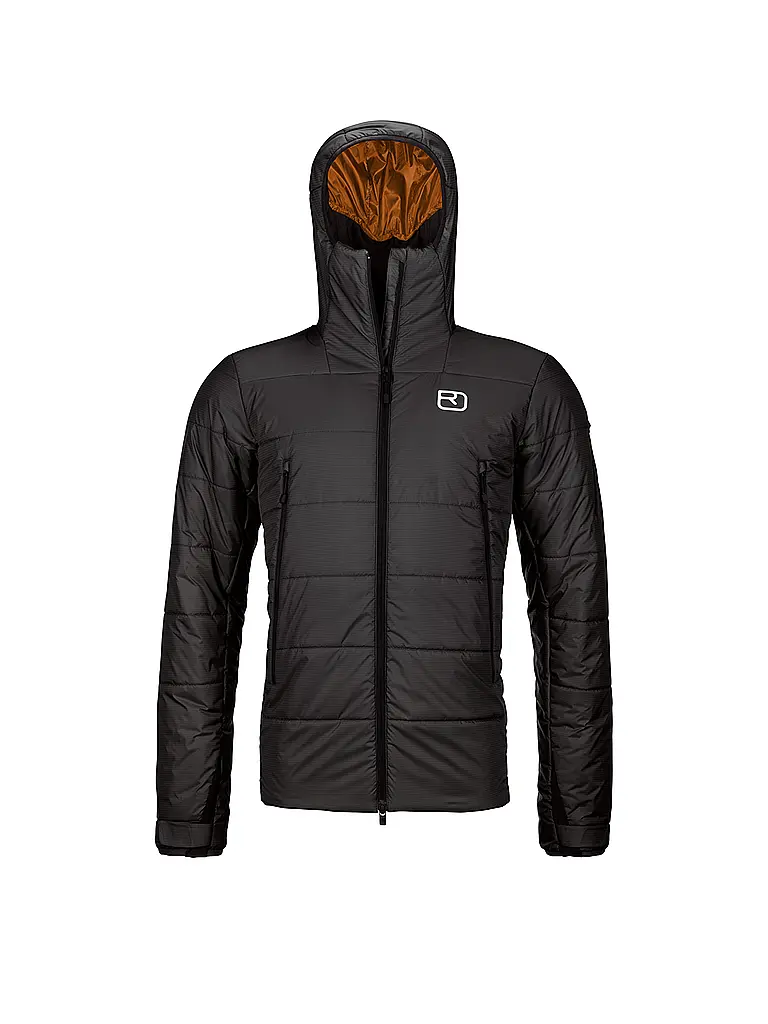 ORTOVOX | Giacca isolante da uomo da sci alpinismo Zinal con cappuccio | Nero