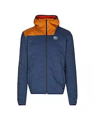 ORTOVOX | Giacca isolante da uomo Piz Badus SW con cappuccio | Blu scuro