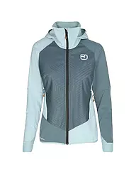 ORTOVOX | Giacca softshell da donna Col Becchei con cappuccio | Blu chiaro