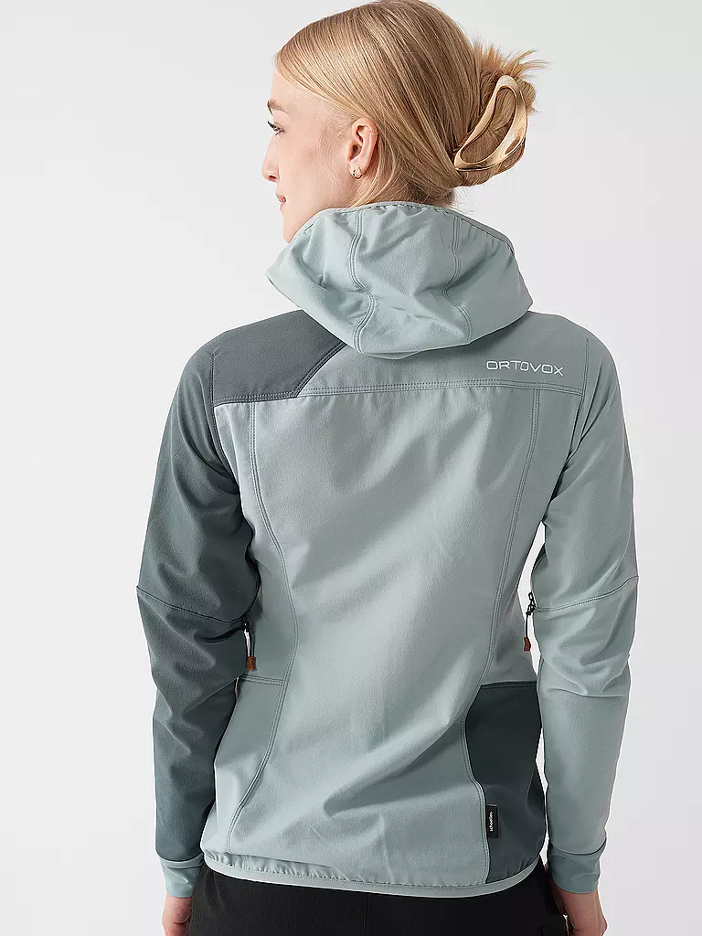 ORTOVOX | Giacca softshell da donna Col Becchei con cappuccio |