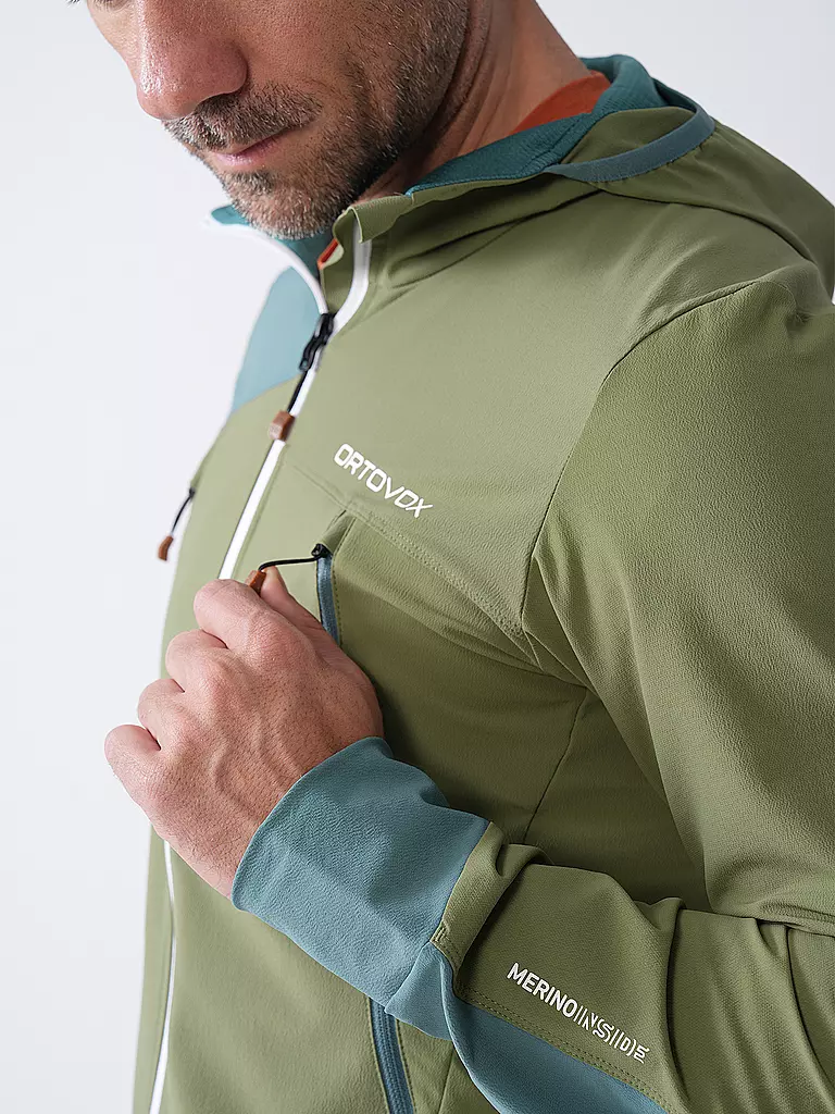 ORTOVOX | Giacca softshell da uomo Pala con cappuccio |