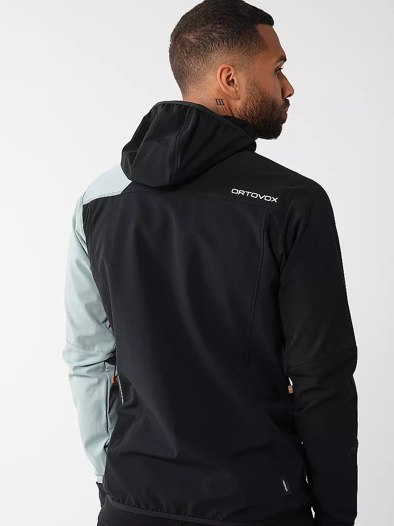 ORTOVOX | Giacca softshell da uomo per escursioni Col Becchei Hoodie |