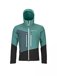 ORTOVOX | Giacca softshell da uomo per escursioni Westalpen Hoodie | Petrolio