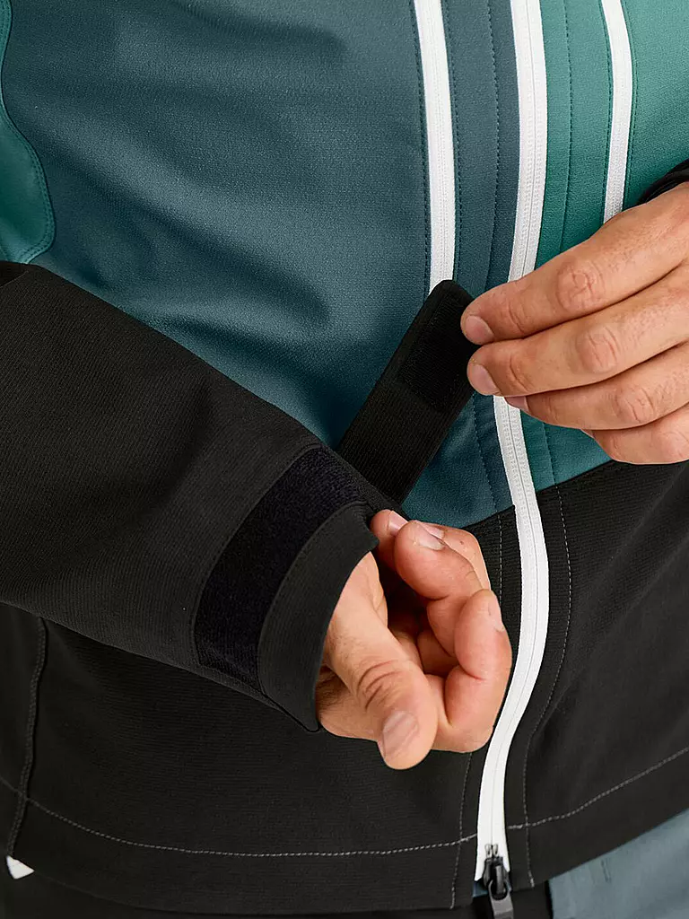 ORTOVOX | Giacca softshell da uomo per escursioni Westalpen Hoodie | Petrolio