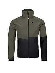 ORTOVOX | Giacca softshell da uomo Punta Berrino Hoodiie | Oliva