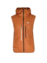 ORTOVOX | Gilet isolante da uomo Piz Boé Swisswool | Cammello