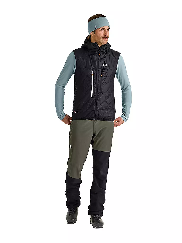 ORTOVOX | Gilet isolante da uomo Piz Boé Swisswool | Nero