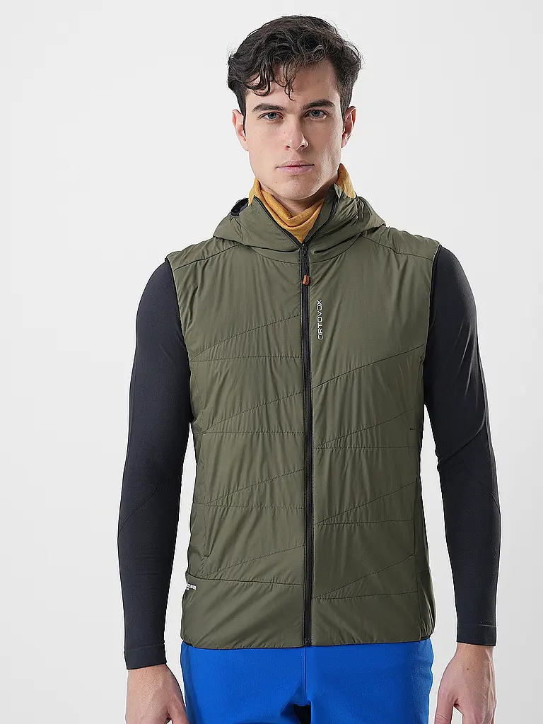 ORTOVOX | Gilet isolante da uomo Piz Duan SW con cappuccio |