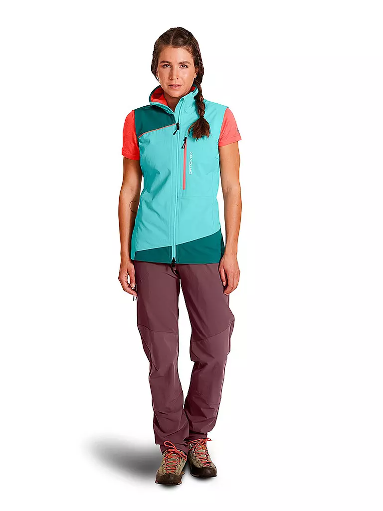 ORTOVOX | Gilet softshell da donna Pala | Menta