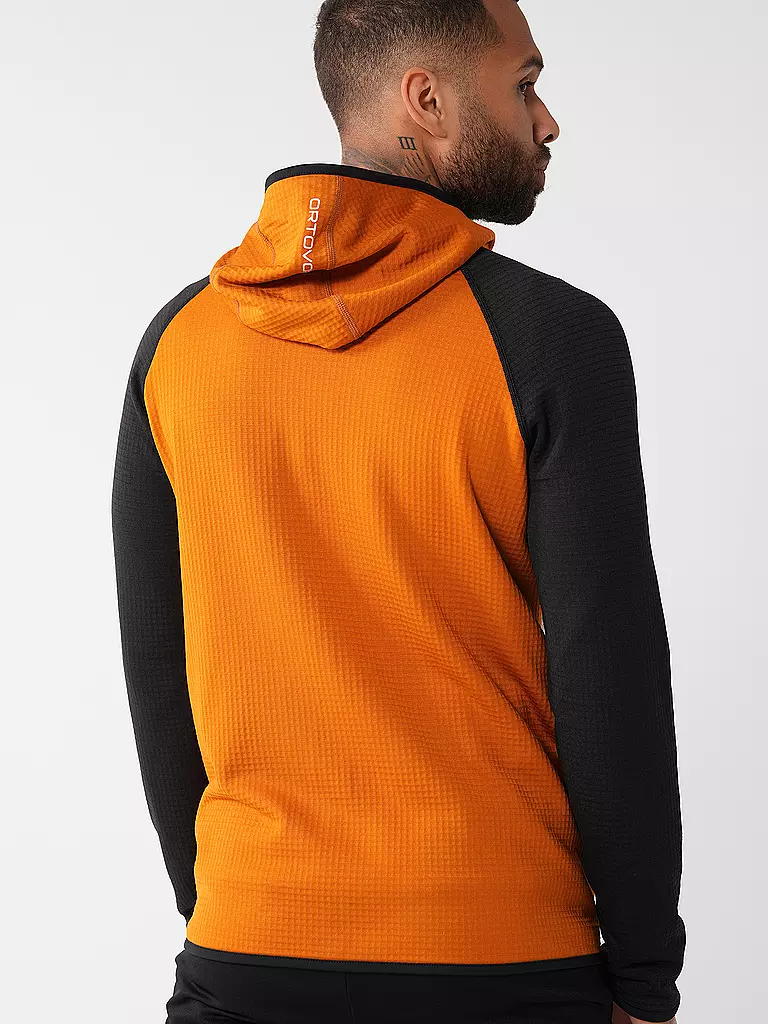 ORTOVOX | Herren Fleecejacke Classic Knit Hoodie | Cammello