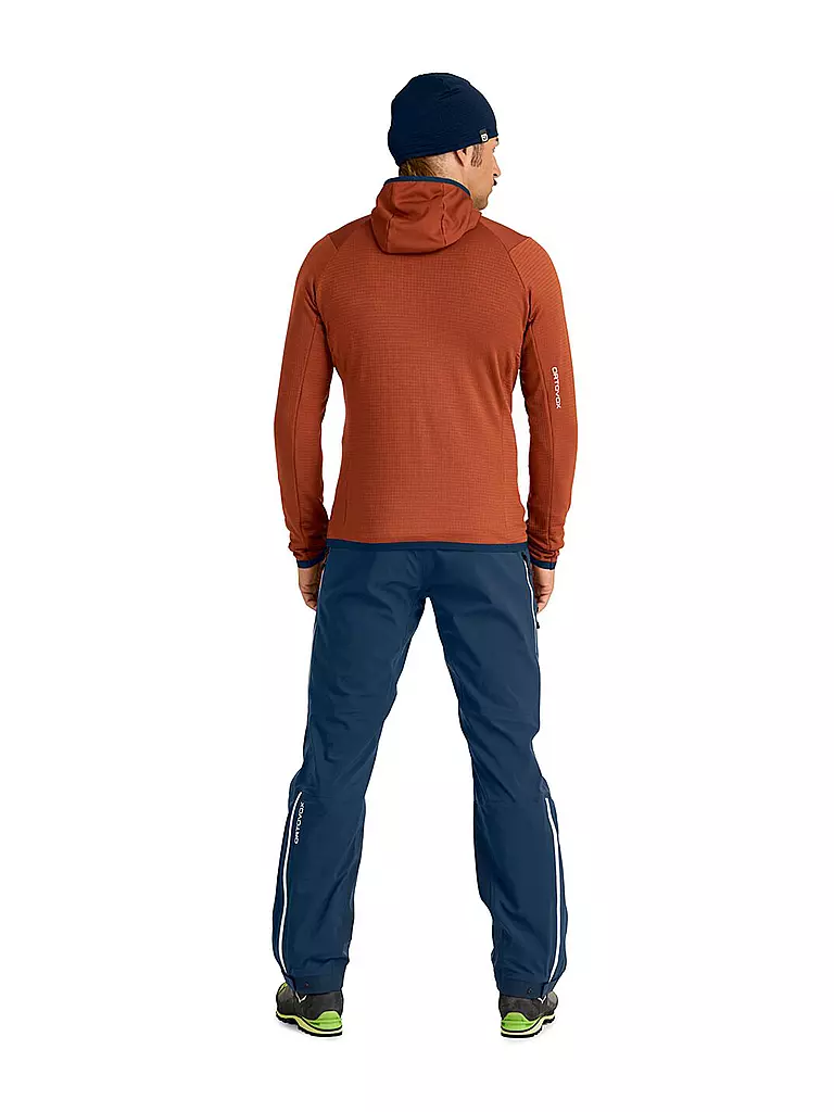 ORTOVOX | Herren Fleecejacke Grid Hoodie | Rame