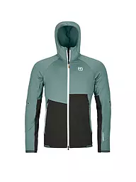 ORTOVOX | Herren Fleecejacke RIB Hoodie | Menta