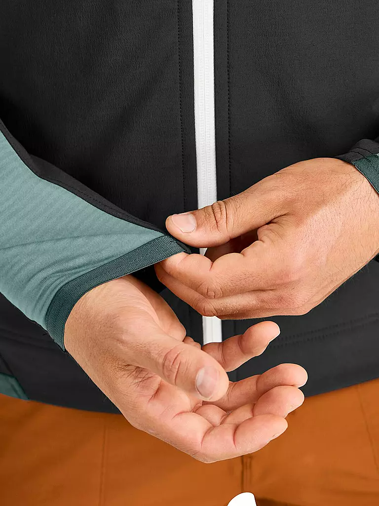 ORTOVOX | Herren Fleecejacke RIB Hoodie | Menta