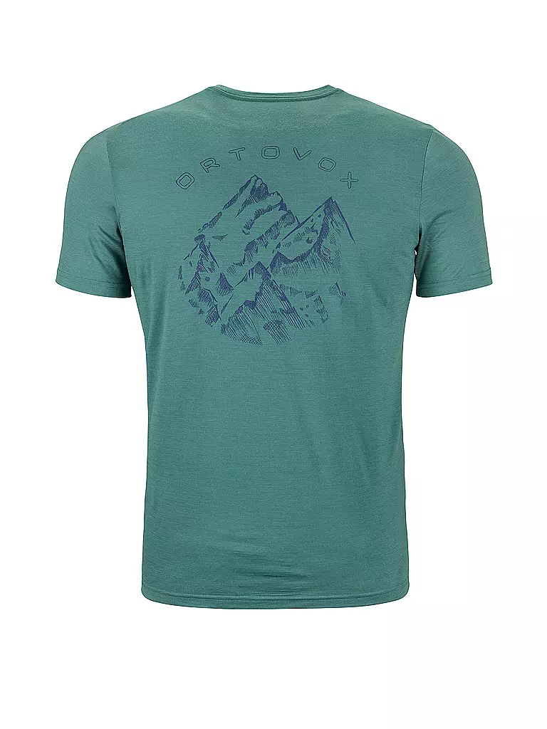 ORTOVOX | Herren Funktionsshirt 150 COOL Ballpen | Verde scuro