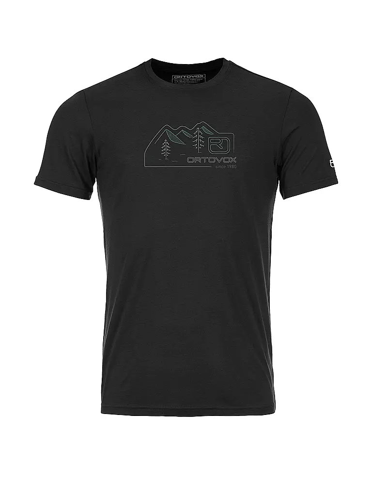 ORTOVOX | Herren Funktionsshirt 150 COOL Vintage | Nero