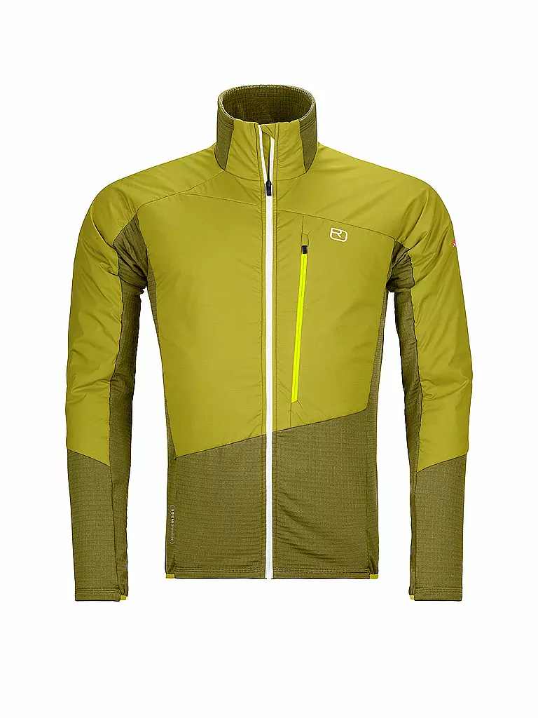 ORTOVOX | Herren Hybridjacke Westalpen | Senape