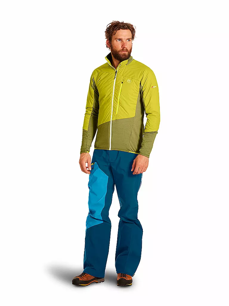 ORTOVOX | Herren Hybridjacke Westalpen | Senape