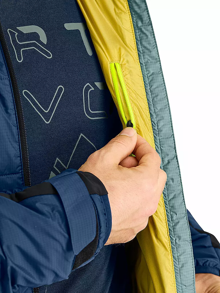 ORTOVOX | Herren Isojacke Zinal | Blu