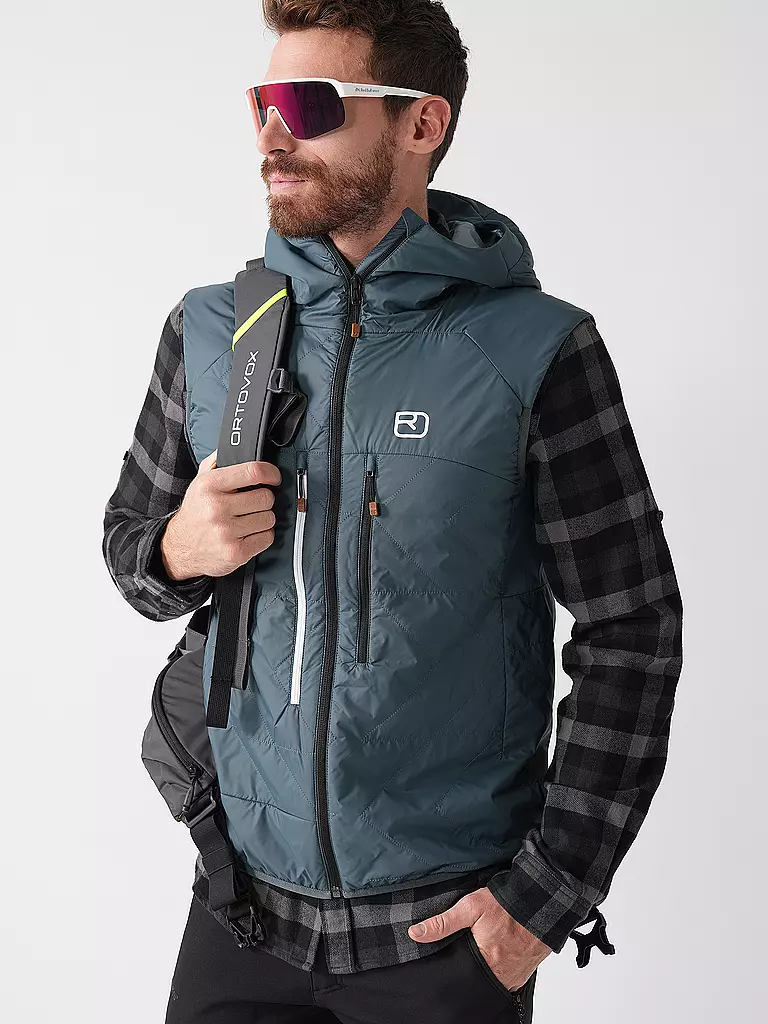 ORTOVOX | Herren Isoweste Swisswool Piz Boè Hoodie |