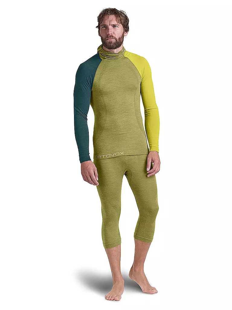 ORTOVOX | Herren Shirt 120 Comp Light Hoodie | Senape