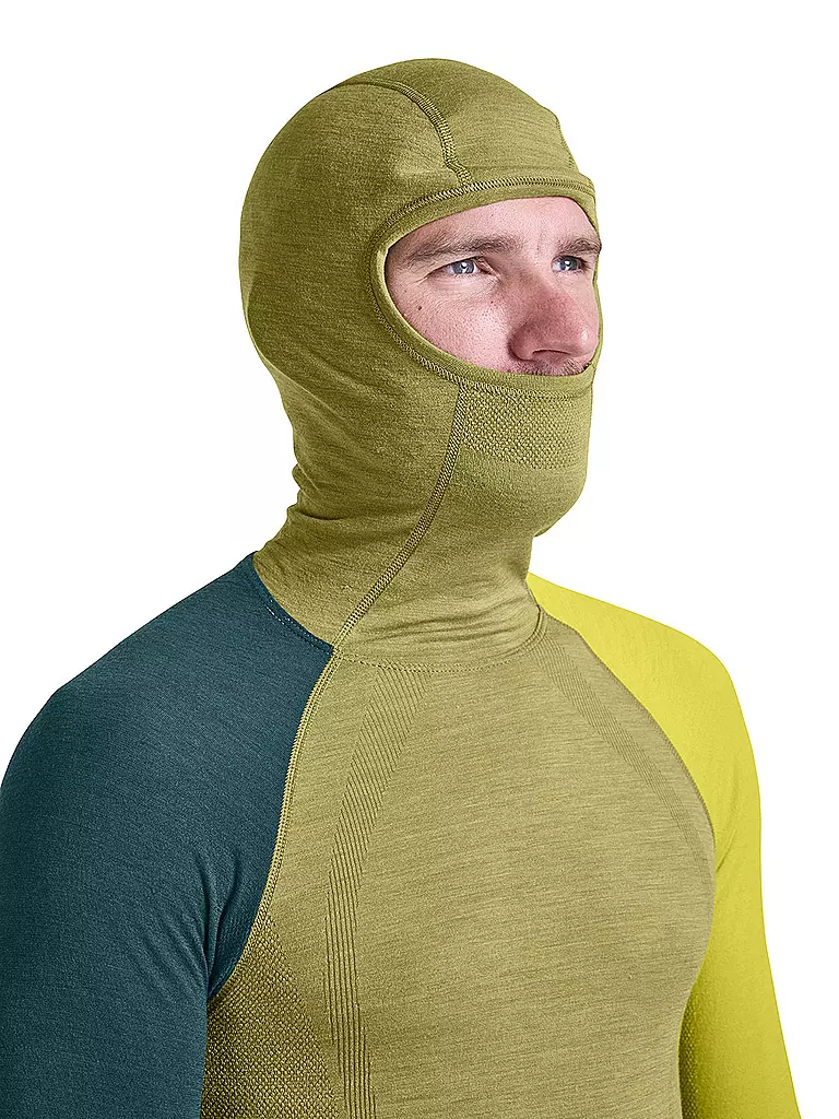 ORTOVOX | Herren Shirt 120 Comp Light Hoodie | Senape