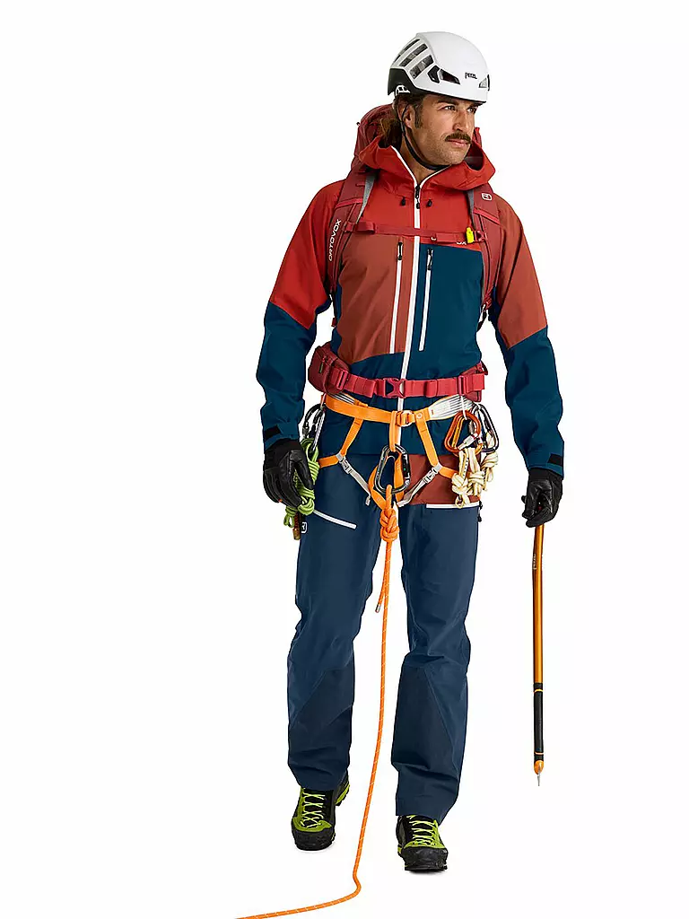 ORTOVOX | Herren Tourenjacke Westalpen 3L Hoodie | Blu scuro