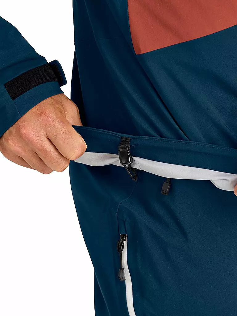 ORTOVOX | Herren Tourenjacke Westalpen 3L Hoodie | Blu scuro