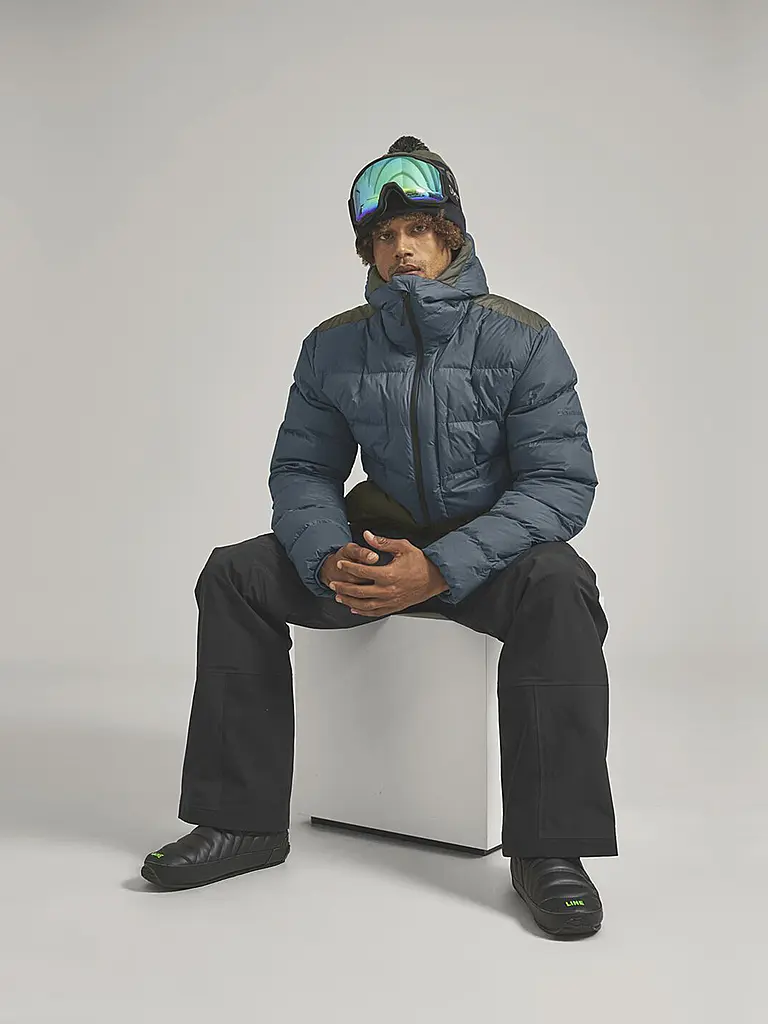 ORTOVOX | Iso giacca da uomo Downwool 270 | Petrolio