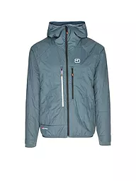 ORTOVOX | Iso giacca da uomo Piz Boé Swisswool | Petrolio