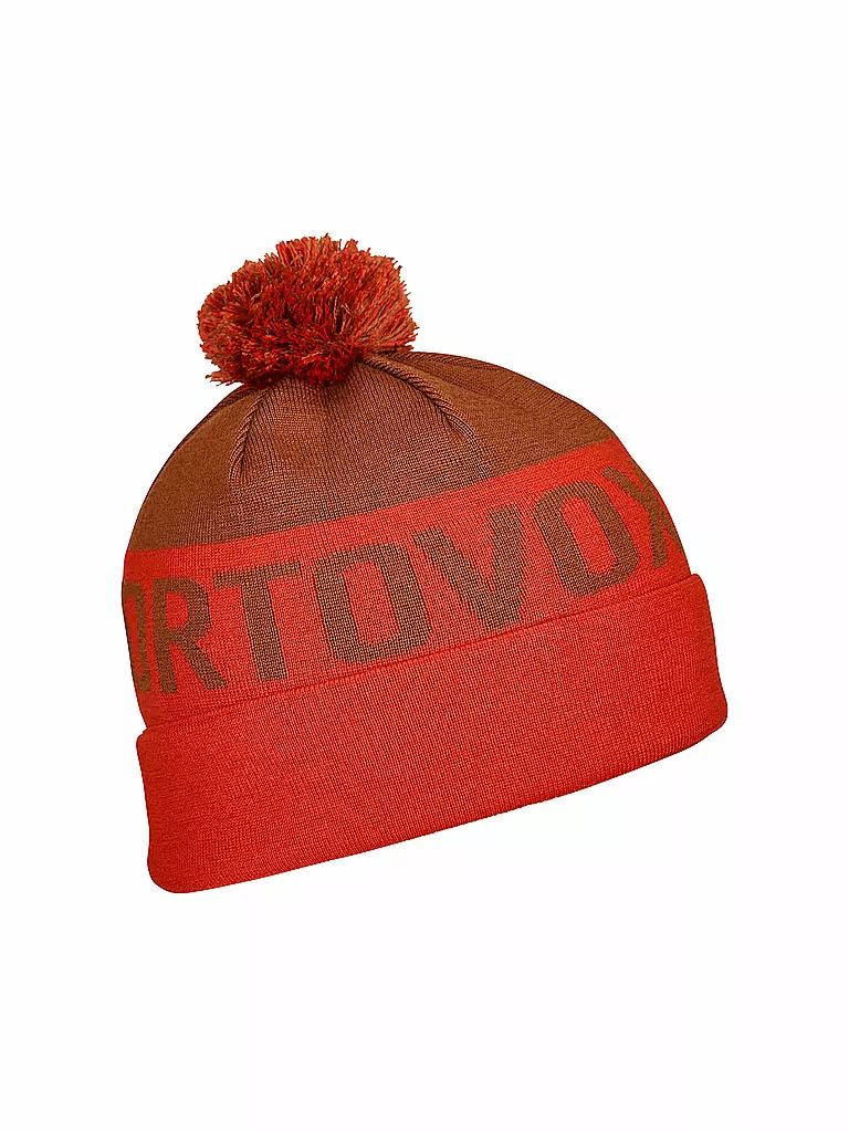 ORTOVOX | Mütze Bobble Knit | Rosso