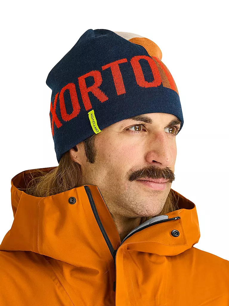 ORTOVOX | Mütze Patchwork | Blu scuro