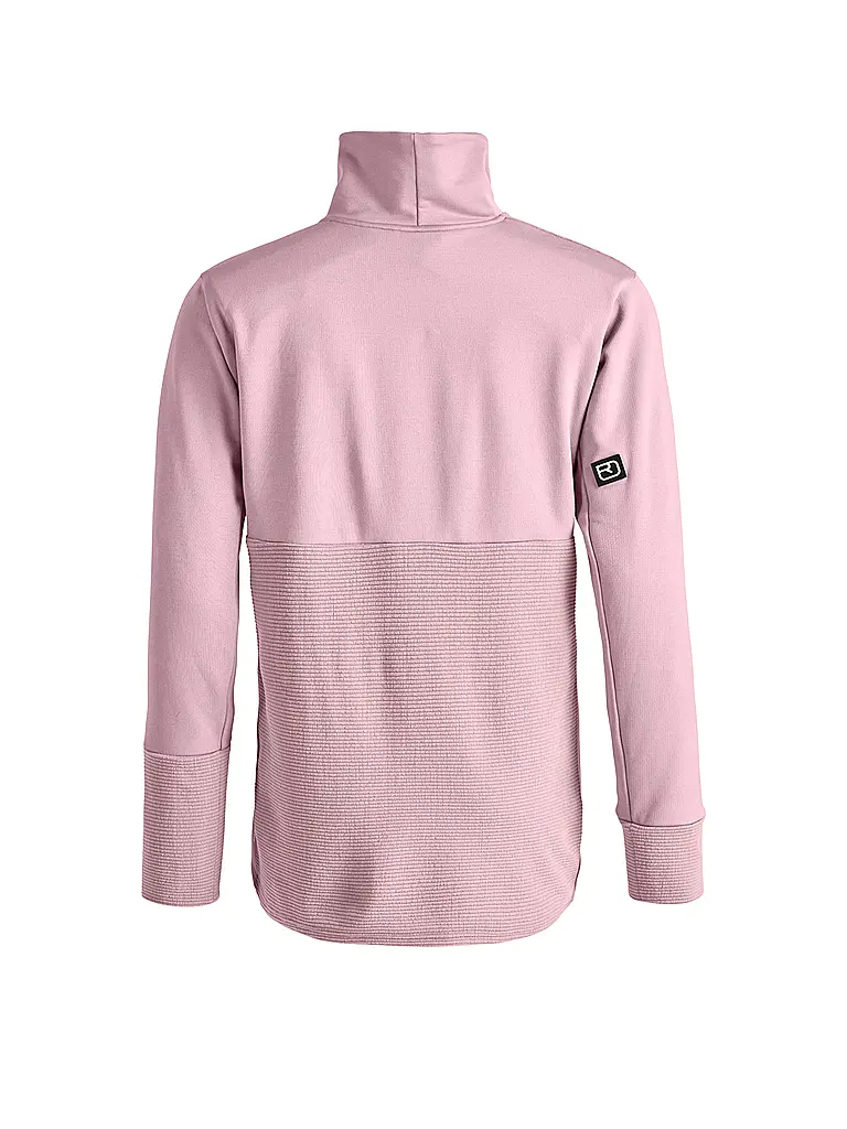 ORTOVOX | Maglia funzionale da donna in pile a coste | Rosa