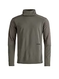 ORTOVOX | Maglia funzionale da uomo con cappuccio in pile a coste | Marrone chiaro