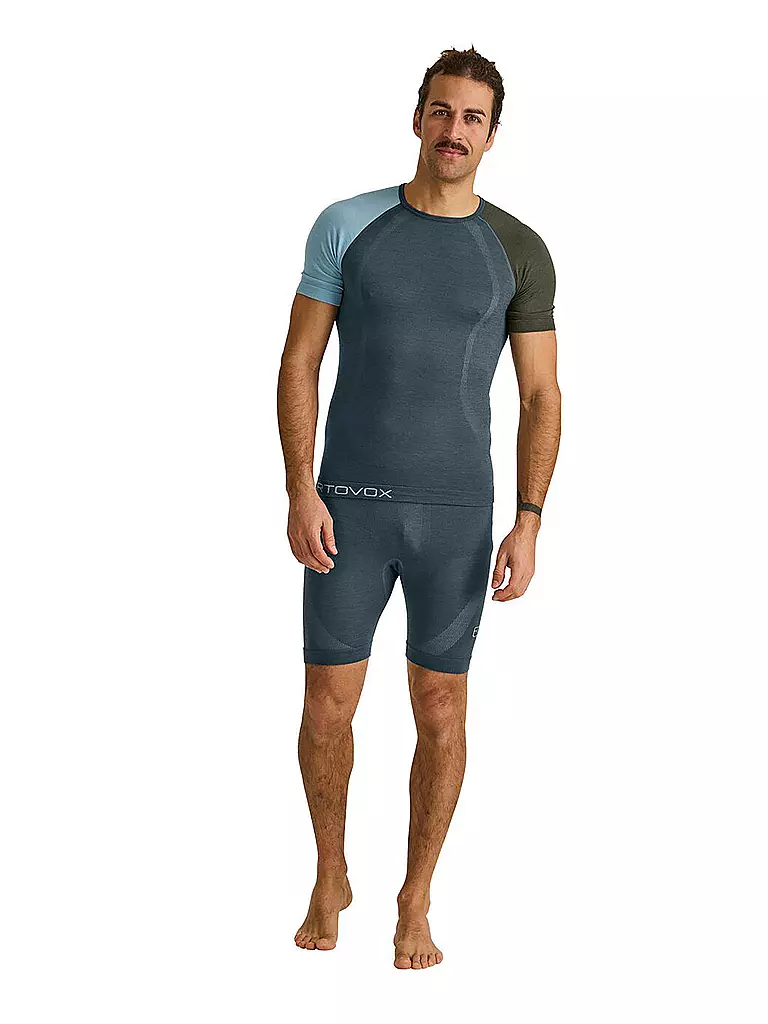 ORTOVOX | Maglia intima da uomo 120 Comp Light | Petrolio