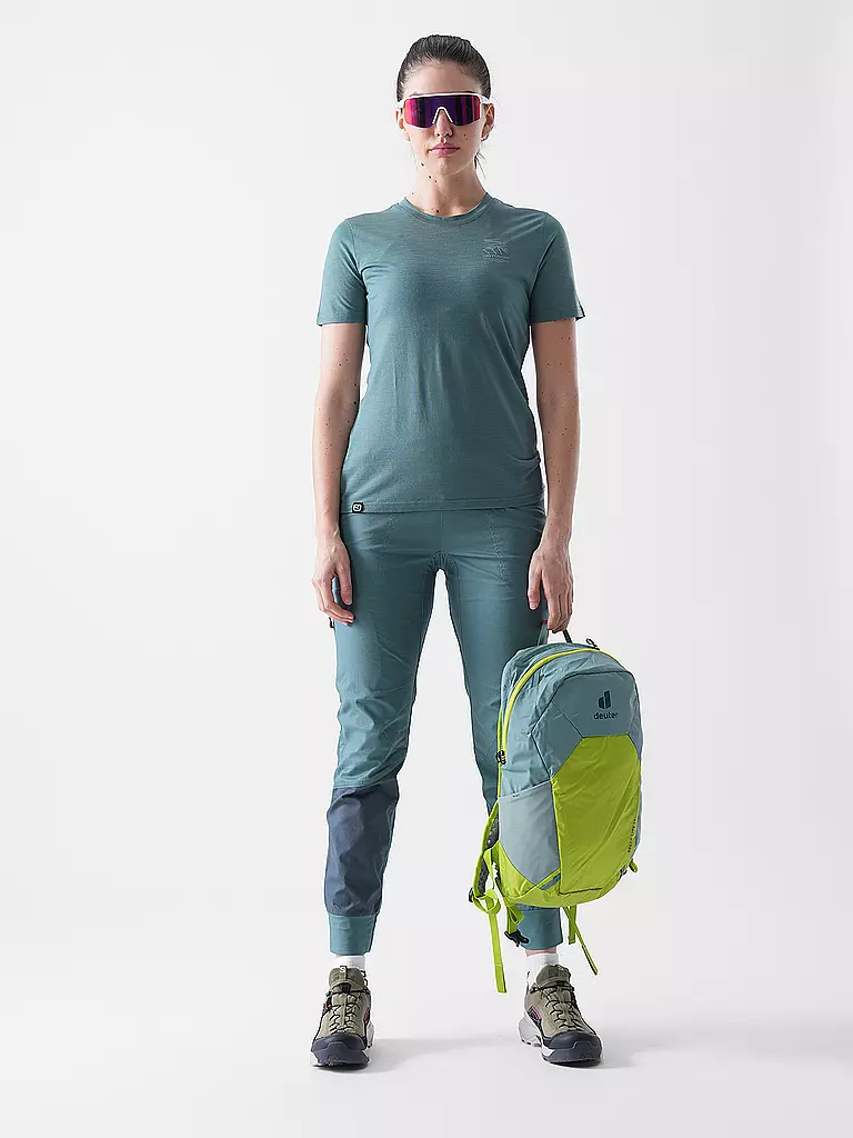 ORTOVOX | Maglietta da donna da turismo 150 COOL MTN Mission | Petrolio