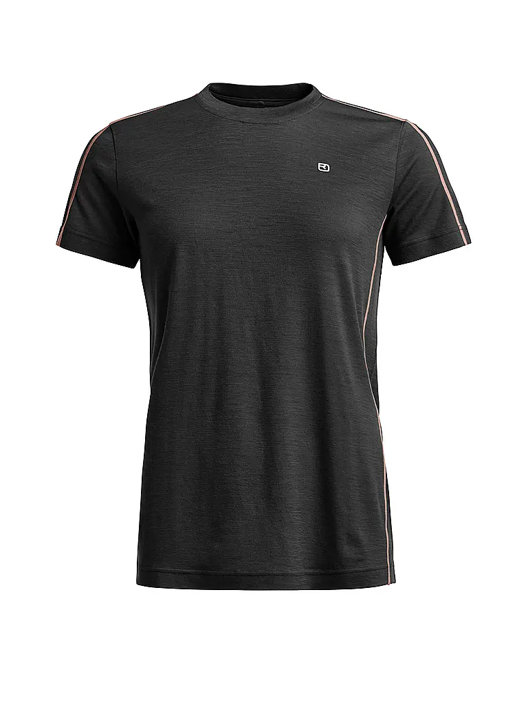 ORTOVOX | Maglietta da donna Rock'n'Wool 185 | Nero