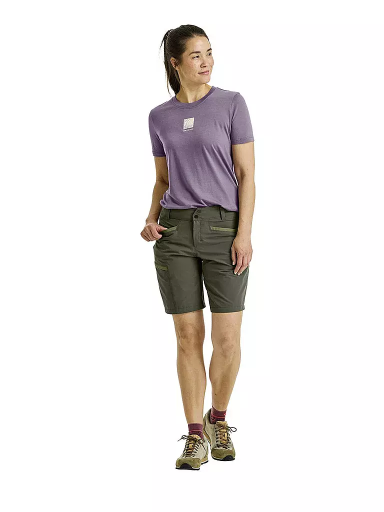 ORTOVOX | Maglietta da turismo da donna Abstract 120 Cool Tec | Lilla