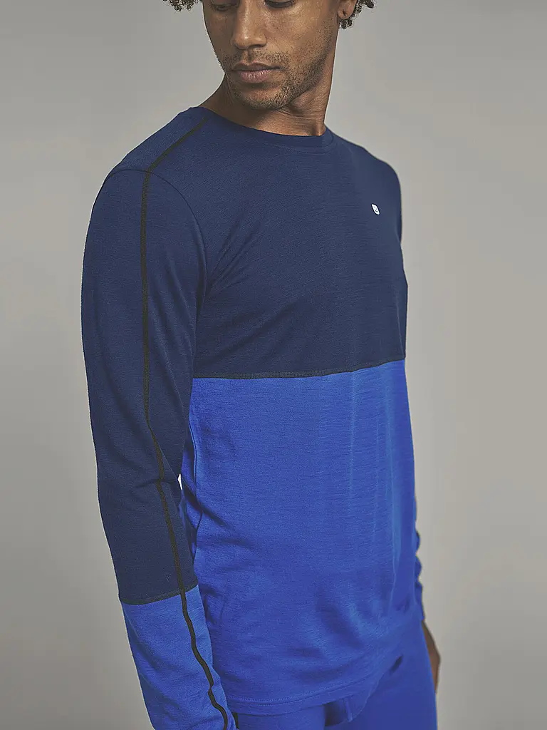 ORTOVOX | Maglietta da uomo Rock'n'Wool 185 | Blu