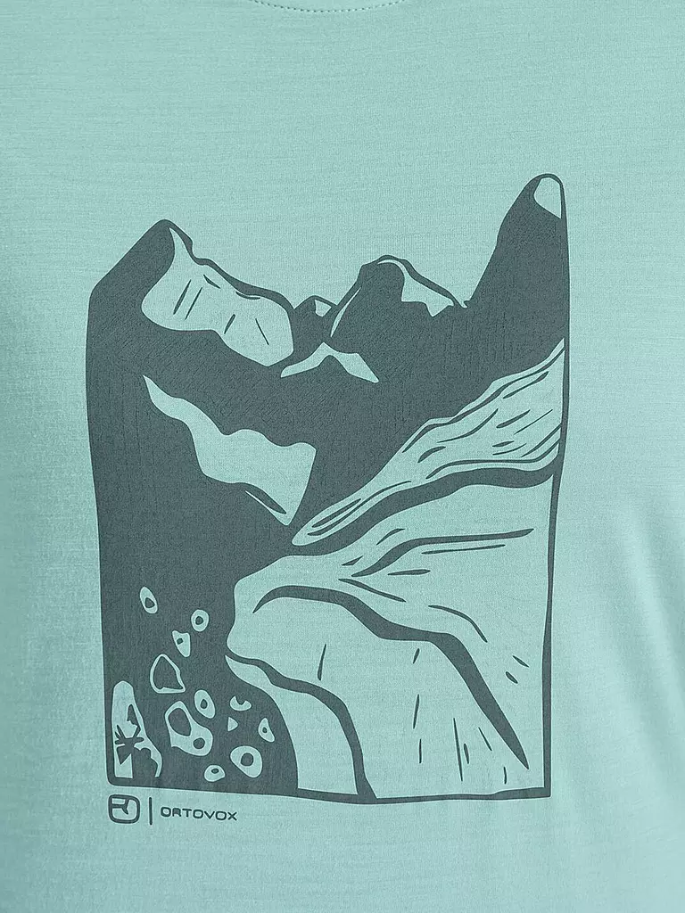 ORTOVOX | Maglietta funzionale da donna 120 COOL Tec Cut | Menta