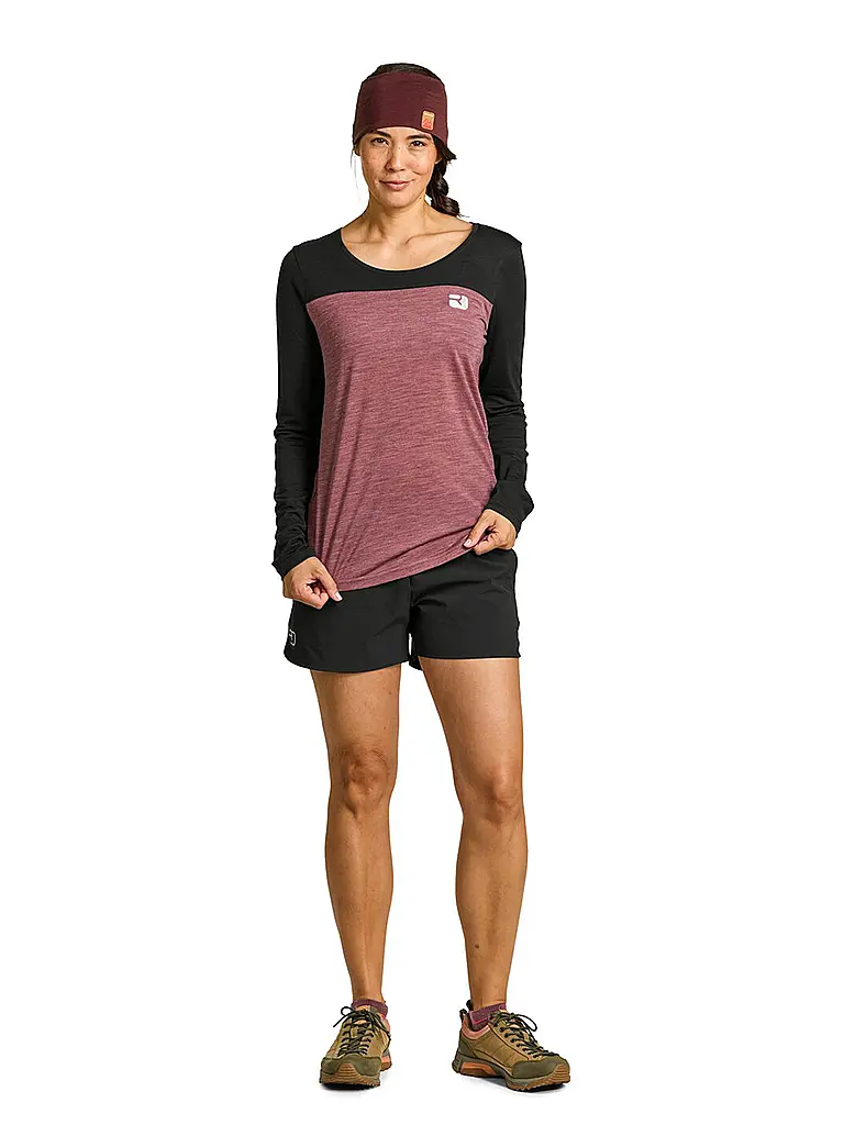 ORTOVOX | Maglietta funzionale da donna 150 Cool Logo | Nero