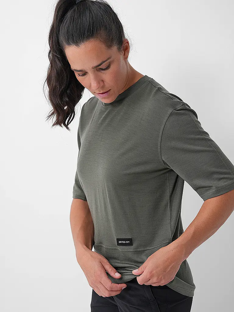 ORTOVOX | Maglietta funzionale da donna Patch 185 Merino |